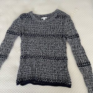 New York & Co. Size XS Blue & White Woman’s Sweater - PERFECT CONDITION